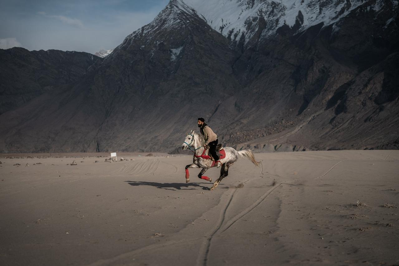 Horse Riding Cold Desert Skardu